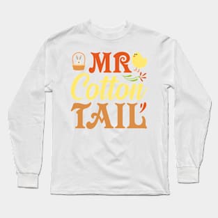 Mr  Cotton Tail Long Sleeve T-Shirt